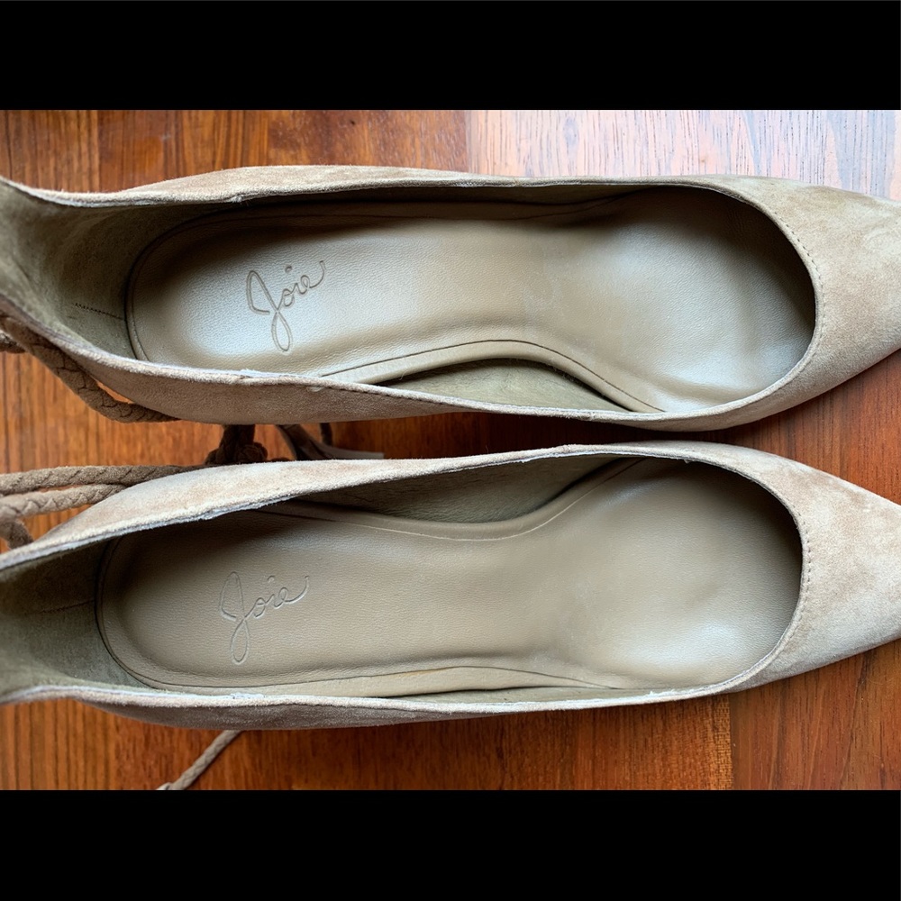 Joie Angelynn Tan Suede Dress Pump, Sz 8.5 - Picture 6 of 8